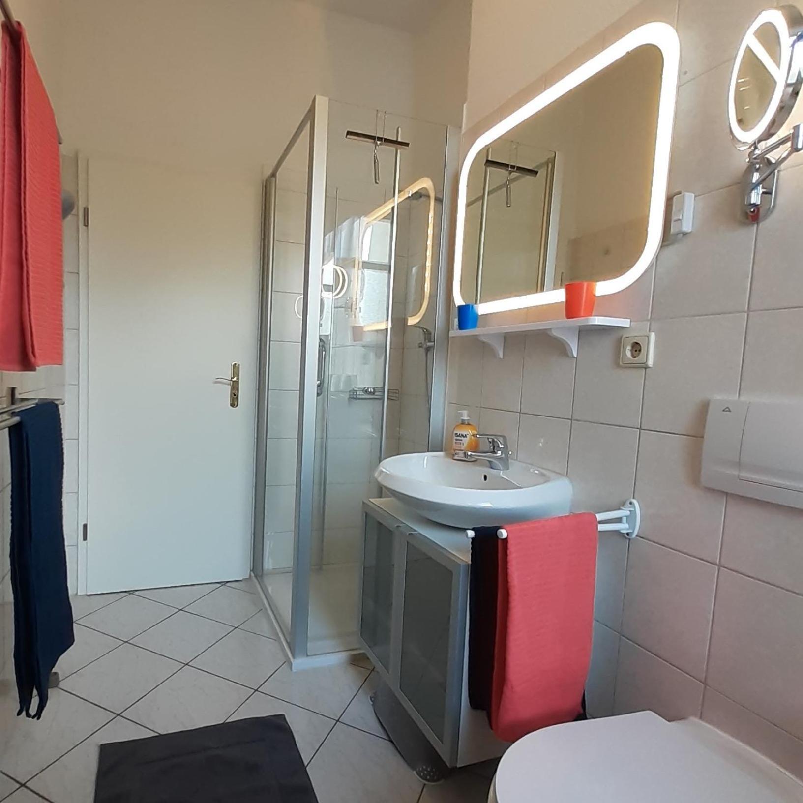 Gaestewohnung Zum Heiligen Grund ไมเซน ภายนอก รูปภาพ